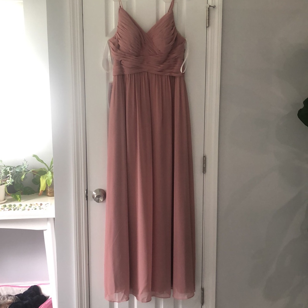 Azazie Dusty Rose dress